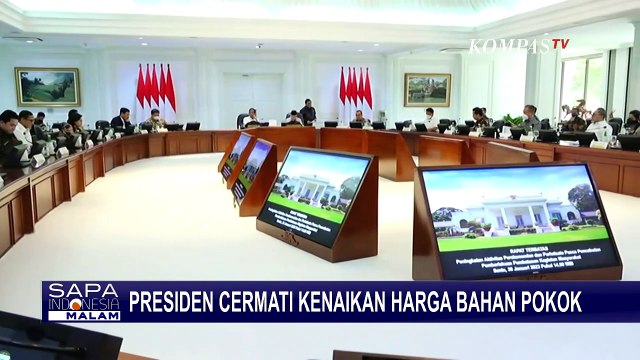 Presiden Mulai Waspada dengan Kenaikan Harga Minyak Goreng dan Beras!
