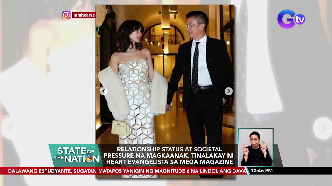 Relationship status at societal pressure na magkaanak, tinalakay ni Heart Evangelista sa MEGA Magazine | SONA