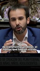Martin Maquieyra y su discurso cuando la Ley Lucio tuvo media sanción en Diputados (noviembre 2022)