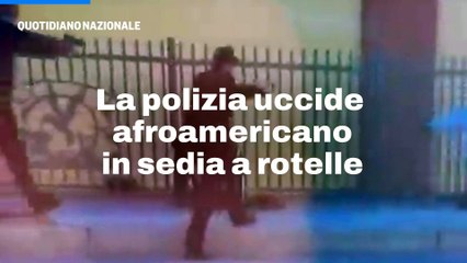 California, la polizia uccide afroamericano in sedia a rotelle