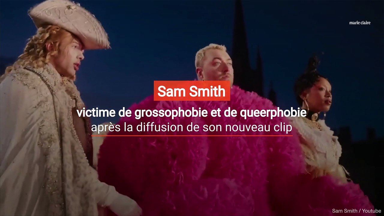 Sam Smith victime de grossophobie et de queerphobie après la diffusion de son nouveau clip