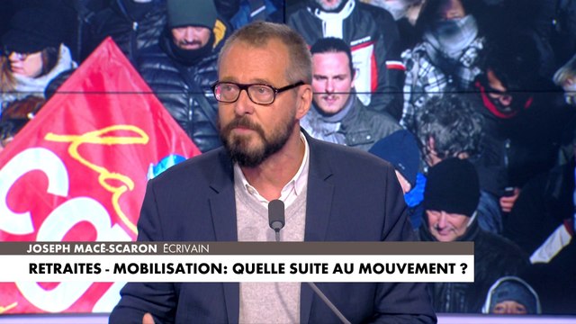 Joseph Macé-Scaron sur la mobilisation contre les retraites