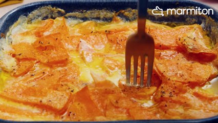Préparez un gratin dauphinois à la patate douce en toute simplicité !