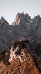 Birds eye view of Val di Funes ⛪️