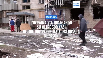 Kherson, le telecamere entrano per la prima volta nelle stanze della turtura