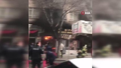 Bilgisayar dükkanında çıkan yangın 1 buçuk milyon liralık malzemeyi küle çevirdi