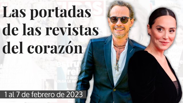La boda de Marc Anthony, Tamara Falcó, Olga Moreno y Teresa Campos, en las portadas de las revistas