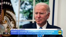 FBI searched Biden's old office last year after lawyers found classified documents l GMA