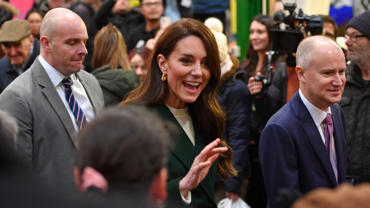 Kate Middleton Was a Picture of Elegance in an Emerald Green Alexander McQueen Coat