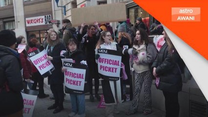 Mogok Di UK | Lebih 300 ribu guru tuntut kenaikan gaji
