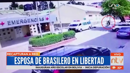 La esposa del reo fugado en La Paz se encuentra libre a pesar de estar involucrada en su primera fuga