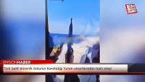 Türk Sahil Güvenlik botunun kovaladığı Yunan unsurlarından taciz ateşi