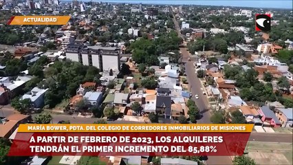 A partir de febrero de 2023, los alquileres tendrán el primer incremento del 85,88%