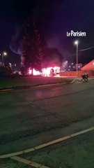 Meaux : le bus de la ligne A avec six passagers à bord s’embrase
