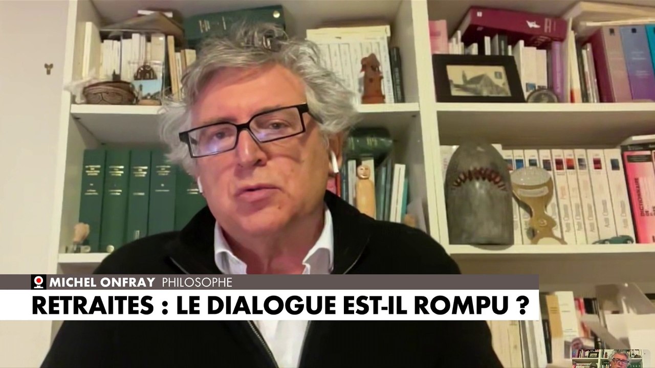 Michel Onfray sur la réforme des retraites : «Je ne connais pas une catégorie sociale qui soit heureuse»