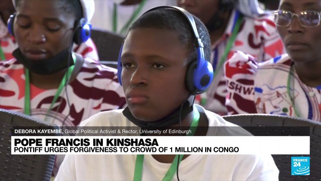Pope Francis in Kinshasa: It means the world for many Congolese.