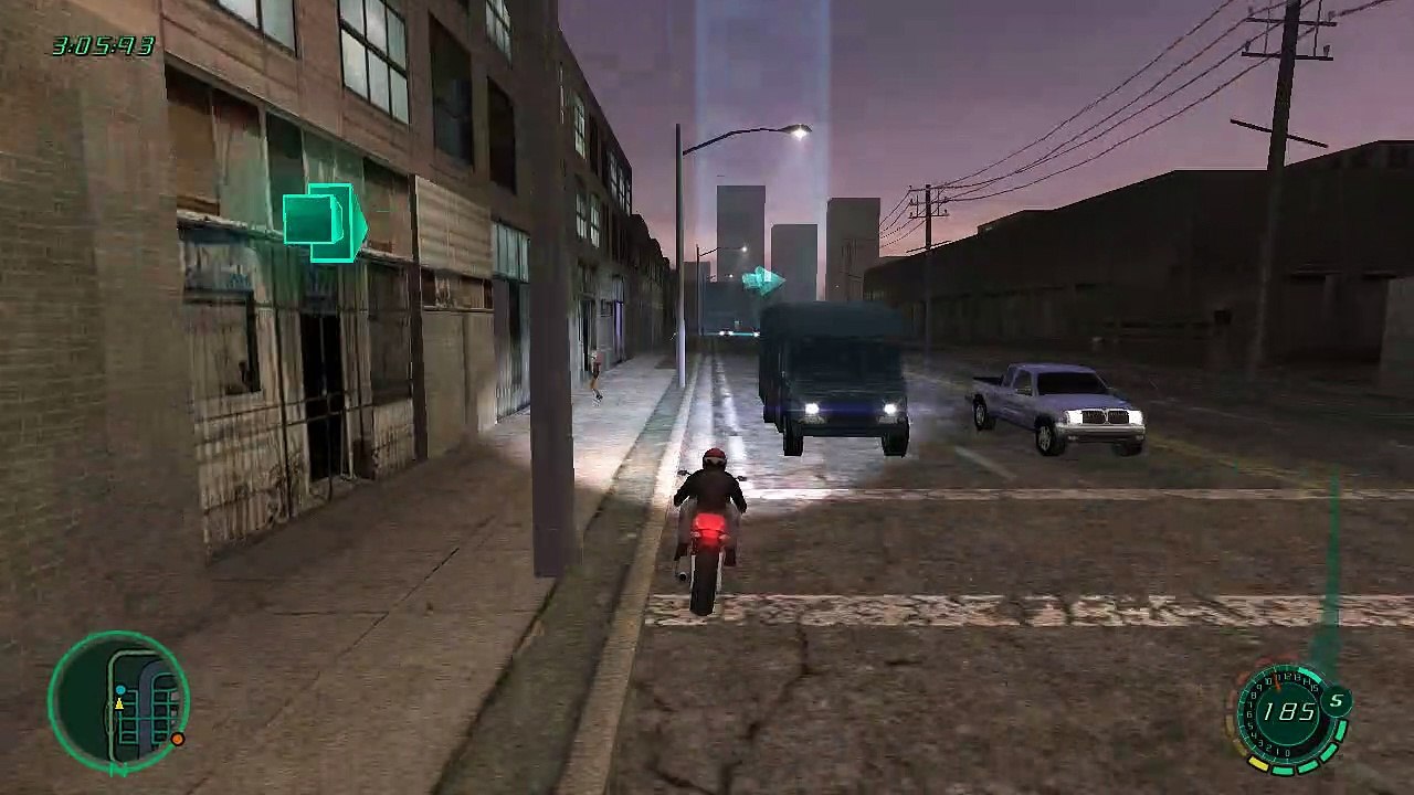 Cohete Sport Bike Sprint Race  Los Angeles  Heavy Traffic Rush  Midnight Club 2  PC Gamplay