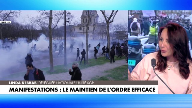 Linda Kebbab sur les manifestations : «Quand on a le bon donneur d'ordres, les choses se passent bien sur la voie publique»