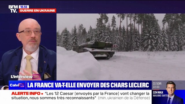 Oleksii Reznikov, ministre de la Défense ukrainien: Le char Leclerc n'est plus dans les priorités de la coalition