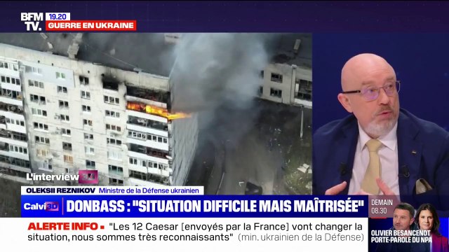 Bakhmout: le ministre de la Défense ukrainien affirme que les Russes subissent des pertes énormes