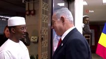 Çad, yarın İsrail'de büyükelçilik açacakİsrail Başbakanı Netanyahu, Çad Devlet Başkanı Itno ile bir araya geldi