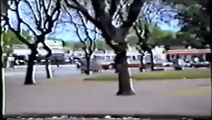 Coche ACLO por Plaza Colón. Montevideo, Uruguay (años 90)