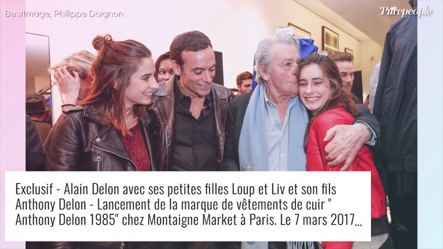 Anthony Delon : Retrouvailles au naturel avec Alain Delon capturées par Liv, Anouchka valide