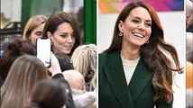 I fan reali fischiano mentre la principessa Kate arriva a Leeds con un legame speciale con la defunt
