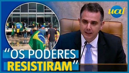 Pacheco: 'Poder Judiciário mostrou a força de sua resiliência'