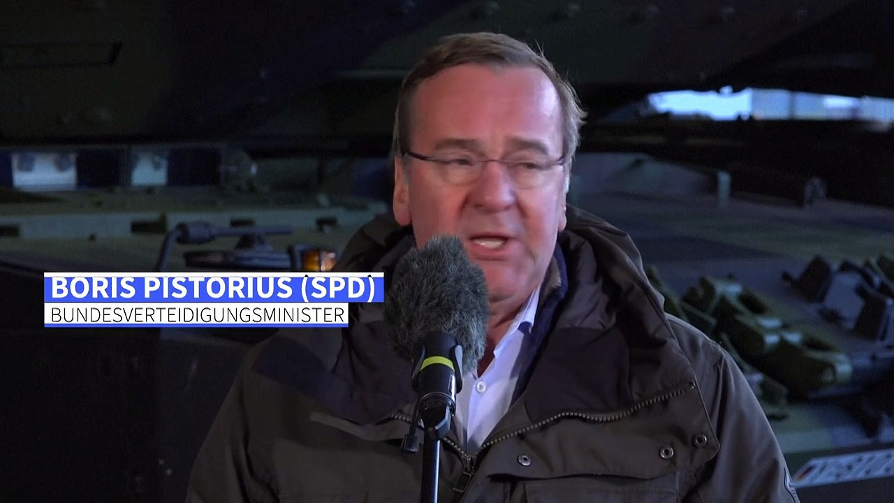 Pistorius will schnell Ersatz für abgegebene Leopard-Panzer organisieren