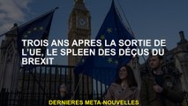 Trois ans après la libération de l'UE, la rate du Brexit déçu