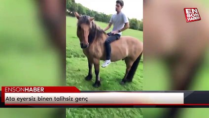 Ata eyersiz binen talihsiz genç