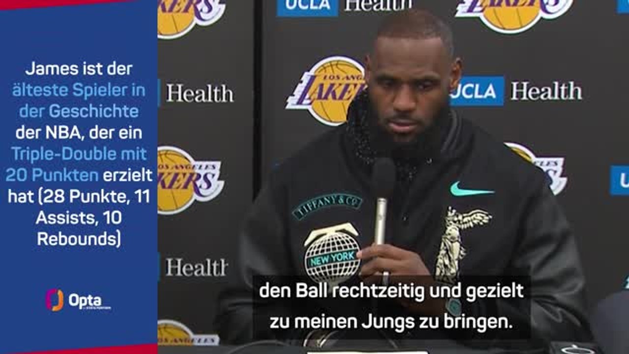 LeBron James: 'Dann kommt es, wie es kommen muss'