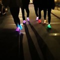 Summer Boy Luminous Glowing Sneakers Men Women Girls Kids LED Light Shoes Children Flashing With Light Adults USB Recharge Shoes