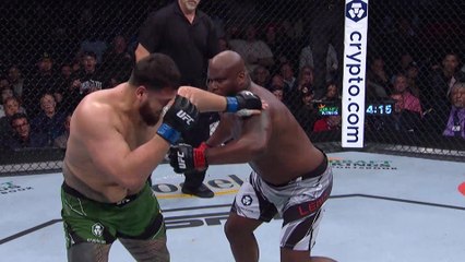 UFC no7 heavyweight Derrick Lewis B-roll pre Spivac