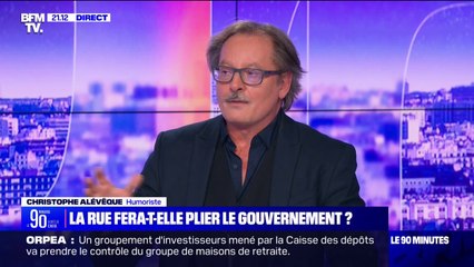 Christophe Alévêque: "Ça fait 35 ans qu'on n'est plus gouverné par des visionnaires"