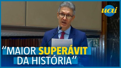 Zema comemora superávit, mas dívida de MG é 159% da receita