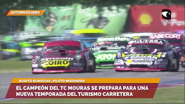 El campeón del TC Mouras se prepara para una nueva temporada del turismo carretera