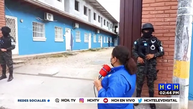 ¡Allanan complejo de apartamentos en el bo. San Luis, Choluteca!