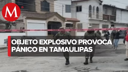 En Ciudad Victoria, localizan un presunto artefacto explosivo