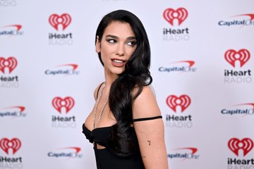 Dua Lipa's Latest Cool Girl Look Included Leather on Leather and a Spiky Bun