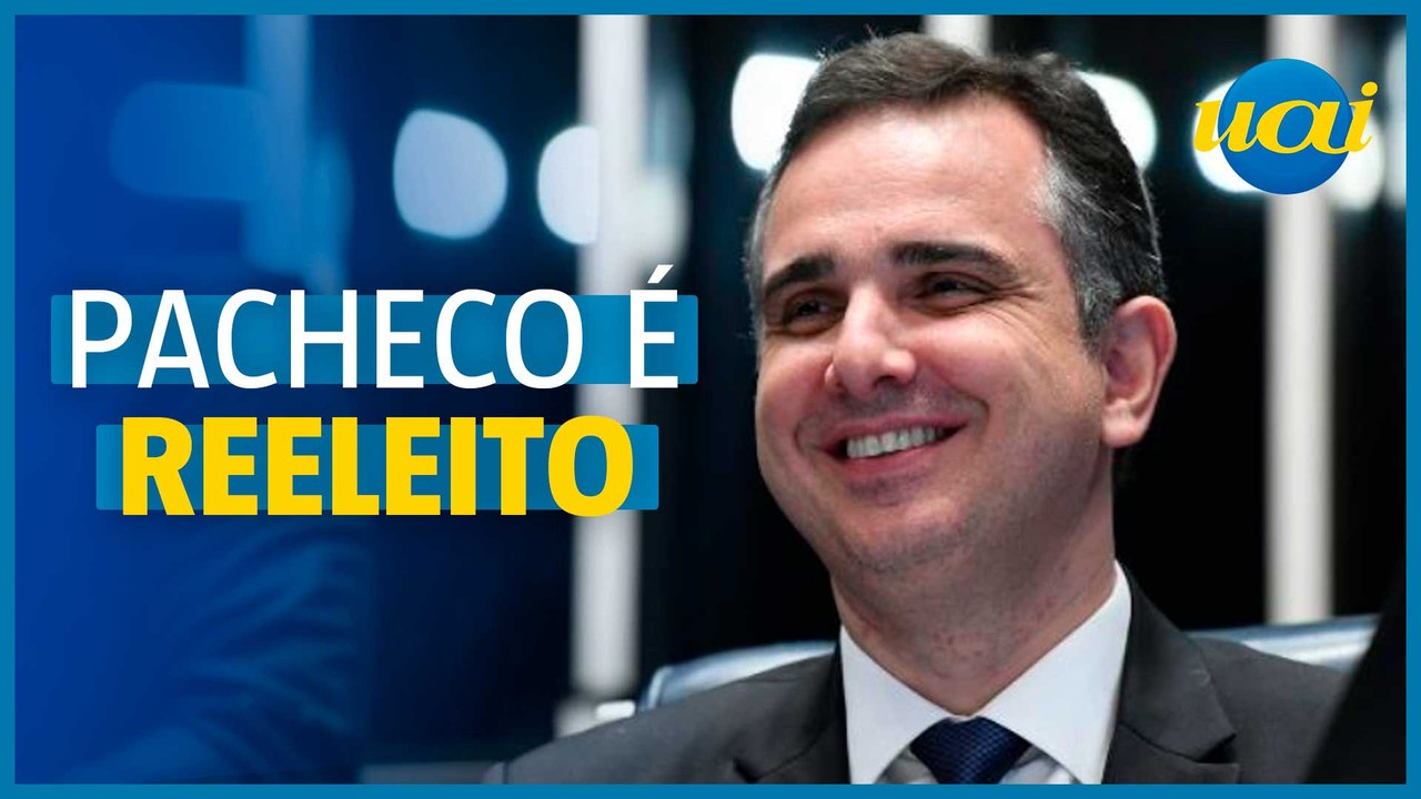 Rodrigo Pacheco é reeleito presidente do Senado