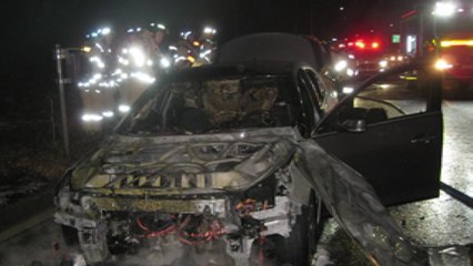 LPG 차량에서 불..."가스 누출 원인 추정" / YTN