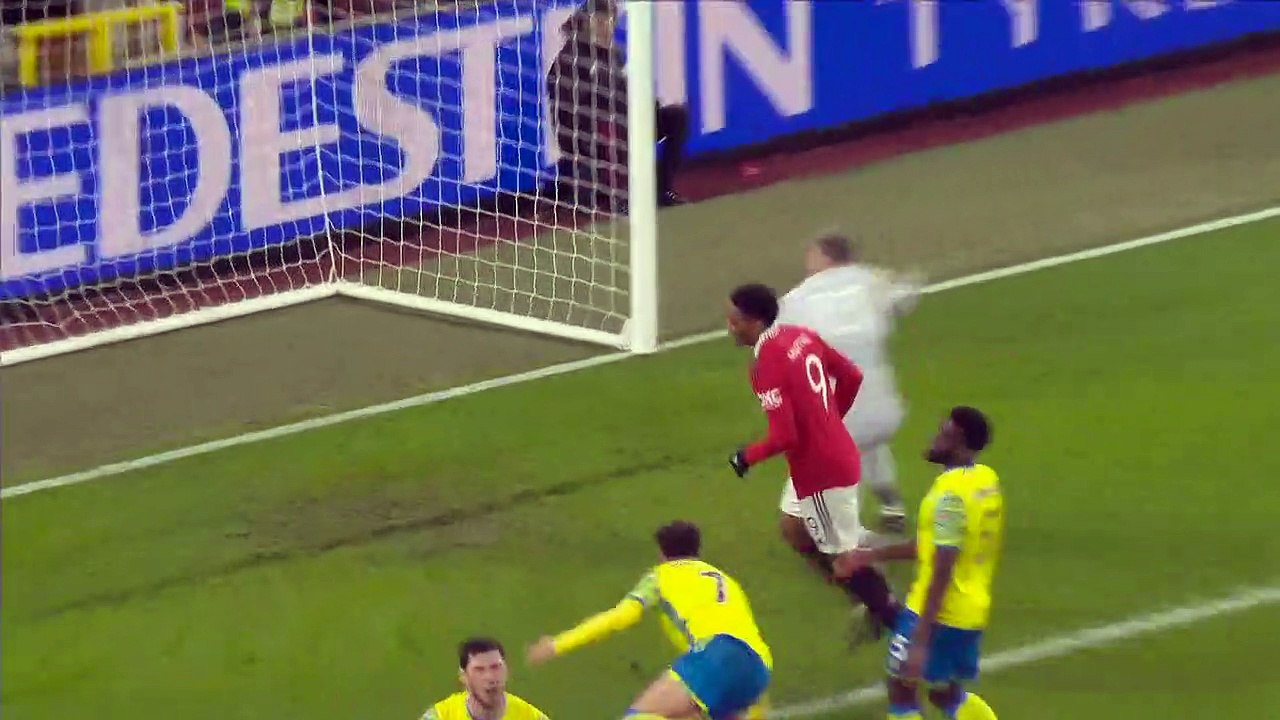 Manchester United vs Nottingham highlights 01 02 2023