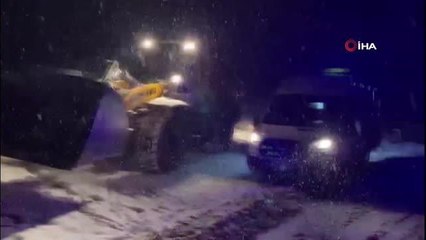 Ekipler hasta kadın için seferber oldu