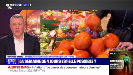 Michel Biero (Lidl): "On a proposé à nos partenaires sociaux de faire un test de la semaine de 4 jours"