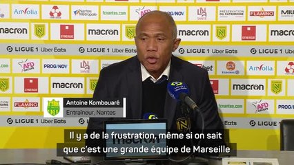 21e j. - Kombouaré : "Marseille nous était supérieur"