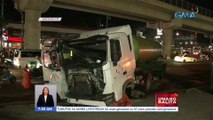 Oil tanker, bumangga sa mga barrier sa Commonwealth Avenue | UB