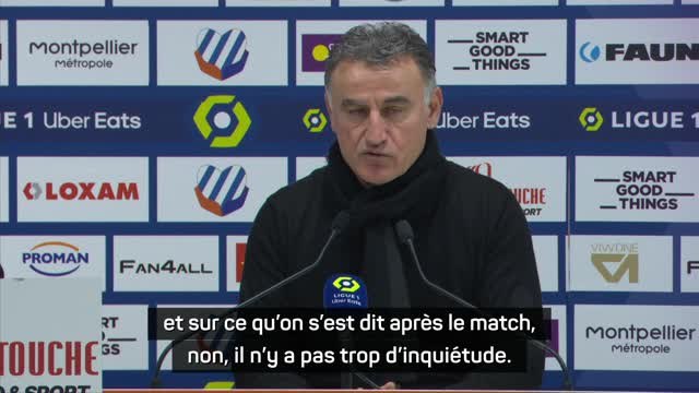 21e j. - Galtier sur les blessures de Ramos et Mbappé : “Ça ne paraît pas très grave”