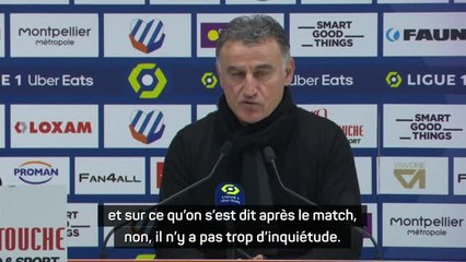 21e j. - Galtier sur les blessures de Ramos et Mbappé : “Ça ne paraît pas très grave”